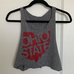 Ohio State Women’s Crop Tank Top Size XS/S